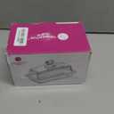 Glass Butter Dish with Lid for Countertop, Clear Crystal Glass Covered Butter Stick Holder Tray, Butter Storage Container for Fridge