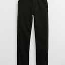 GAP Womens Classic Straight Fit Denim Jeans (24 Short, Black Wash)