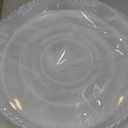 Plant Saucer - 6 Pack 14 Inch Plastic Plant Trays for Pots with Plant Tray Design - Plant Saucers for Indoors and Outdoors Use - Plastic Plant Pot Saucer for Potted Plants - Flower Pot Saucers