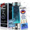 New Upgrade Hydrogen Water Bottle Generator【Industry TOP - 24-Hour Hydrogen Lock】【NO.1 Double Hydrogen Content】| 0 Chlorine & 0 Ozone | 100% Leak-Proof Seal, Sports Hydrogen Water Bottle for Gym