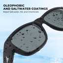 KastKing Chariton Fit-Over Polarized Wrap Around Over Sunglasses for Men and Women, Ideal for Driving Fishing Cycling Running (A.matte Black Frame, Smoke Mirror)