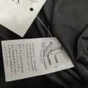 SHENHE Women's Ruched Corset Dress Spaghetti Strap Fit and Flare Flowy Skater Mini Cami Dress (Large, Black)