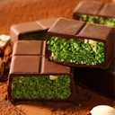 Phuumy Dubai Chocolate Bar Pistachio, Sandwich Filling Mildly Bitter But Not Greasy Halloween Treats Nutty Fruity Dubai Chocolate 2.47oz