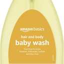 Amazon Basics Tear-Free Baby Hair and Body Wash, 27.1 Fluid Ounce, Lightly Scented, 1-Pack (Previously Solimo) EXP: 2028/07/06