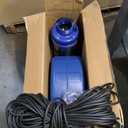15000 GPH Pond Fountain Aerator - Fully Automatic 110V, 750W (1HP) Floating Fountain and Pond Aerator for Large and Small Outdoor Ponds and Lakes - Pond Fountain with 100 Feet Power Cord. (Stainless Steel)