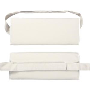 Enipate Outdoor Chaise Lounge Head Pillow, Pack of 2 Water Resistant Headrest Pillows with Elastic Band for Pool Patio Chairs (Beige)