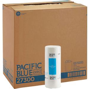 Georgia-Pacific Pacific Blue Select 2-Ply Perforated Roll Paper Towels by Georgia-Pacific Pro, 100 Sheets Per Roll, 30 Rolls Per Case,white - 27300
