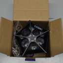 Coin Sorter Tube Coin Counter with Coin Wrappers, 5-in-1 Change Sorter Change Counter Machine, Coin Organizer & Coin Holder Coin Roller, Use with Coin Bank Coin Jar, Sort Quickly & Accurate