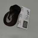 Hairro Clip in Wave Side Bangs Extensions, 100% Human Hair 2 PCS Clip on Middle Part French Bangs Thin Sides Swept Fringe Hairpieces (Dark Brown)