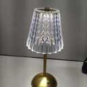 Bornerwhite 8 Pcs Cordless Table Lamp Rechargeable Touch Lamp,Gold Classic