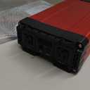 FOVAL 2000W Pure Sine Wave Inverter 12V DC to 110V AC Converter, 4000W Peak Power Inverter with LCD Display and 2 AC Outlets for Home, RV, Truck, and Off-Grid Solar System, Remote Controller