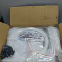 14FT RV Awning Fabric Replacement, Heavy Duty 4-PLY Vinyl Camper Awning, Universal Outdoor Canopy for Camper, Trailer, Motorhome Awnings for All Awning Brands - Black Fade (Fabric 13' 2")