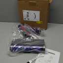 Upgraded 2 Brushes Vacuum Head Replacement for Dyson V7/V8/V10/V11/V15/SV10/SV11/SV12/SV14/SV15/SV22((Not for Slim) | AntiTangle Motorhead with LED Light | QuickRelease Cordless Vacuum Cleaner Head