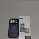 ESR for iPhone 17 Pro Case with Stash Stand, Camera Control Cover Compatible with MagSafe, Military-Grade Drop Protection Magnetic Phone Case, Scratch-Resistant Back Cover,Frosted Blue