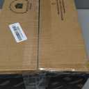 MALACASA 3 Tier Serving Trays for Party, Stoneware Serving Platters and Trays, 14 Inch Tiered Tray Stand, Fruit Tray, Trays for Serving Food, Black Dessert Stand with Collapsible Sturdier Metal Rack