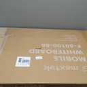 Maxtek Magnetic Mobile White Board, 40 x 24 Double Sided Dry Erase Board Rolling Whiteboard Aluminum Frame Standing Whiteboard on Wheels