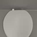 Bemis 170 Durable Plastic Toilet Seat, Elongated, White