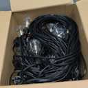 100FT Solar String Lights ourdoor Waterproof,Patio Lights Solar Powered with Remote,ST38 32 Vintage Edison Bulbs,Solar lights Outdoor Waterproof, Outside powered Hanging Lights for patio furniture set