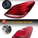 LED Tail Lights Compatible with Mercedes Benz W205 C300 2015 2016 2017 2018, Right Brake Turn Signal Taillight, W205 Passenger Side Taillamp Replacement