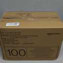 Amazon Basics Dog and Puppy Pee Pads, 5-Layer Leak-Proof Super Absorbent, Quick-Dry Surface, Potty Training, Regular (22x22"), 100 Count, Blue & White