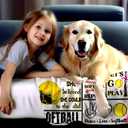 Softball Blanket Ligtweight Cozy Soft Print Flannel Soccer Baseball Throw Blankets for Kids Boys Girls Adults Gifts 50"X40"