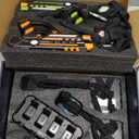 Squad Hero Rechargeable Laser Tag 360 Sensors + LCDs - Set of 4 - Easter Gift Ideas for Kids Teens and Adults Boys & Girls Family Fun - Cool Teenage Lazer Group Activity, Teen Gifts Ages 8+ Year Old