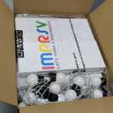 imprsv 4FT Light Up Numbers, Marquee Numbers 70th Birthday Decorations for Women Men, Large Light Up 70 for Birthday Women Foam Board Anniversary Party Decorations Arch Kit (DIY)