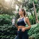 REUZBL Silicone Boot Sleeve Protector with Handle  Compatible with Hydro Flask 40oz, 32oz, 24oz, 21oz  Protective Bottle Bumper for Stainless Steel Water Bottles (White)