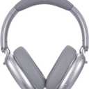 RORSOU C6 Active Noise Cancelling Headphones, Wireless Over Ear Bluetooth Headphones, 60H Playtime, Lightweight Folding Deep Bass Comfort Fit Ear Cups Headset with Mic for iPad,Travel, PC Home Silver