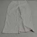 Willit Women's Yoga Pants Wide Leg Dress Work Pants Stretch Casual Pants Slacks with Pockets High Waist 28" 30" 32" (XX-Large, White)