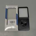 Compatible for Motorola Moto Razr Ultra 2025 Phone Case, 360° Rotatable Ring Holder Kickstand/Stand Slim-Fit Hard PC Ultra-Thin Shockproof Protective Cover Case for Moto Razr Ultra 2025 - Black