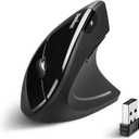 Perixx PERIMICE713 Wireless Ergonomic Vertical Mouse  800/1200/1600 DPI  Right Handed  Recommended with RSI User