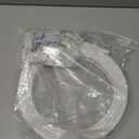 MERDTTES Flexible Bendable Ceiling Curtain Track, 9.8 FT (3 m), Mount for Rail with sliding Curtain Track System, Curtain Track Ceiling Mount, Room Divider for RV, Bathroom, Ceiling Curtain Rod, White