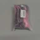 Ombre Pink Clip in Dreadlocks Hair Extensions 24 Inch 6 Clips(24strands) Handmade Synthetic Clip In Dreads Extensions for Women(T1B/pink#)