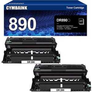 2 Pack Compatible DR890 DR-890 Drum Unit Replacement for Brother HL-L6400DW HL-L6400DWT HL-L6250DW MFC-L6900DW MFC-L6750DW