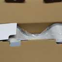 MR.SIGA Toilet Stool Squat Adult, Bathroom Stool Heavy Duty, Anti Slip Toilet Step for Bathroom, Toddler Step Stool for Kids, Off-White & Dark Gray