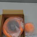 Interactive Dog Ball Track Toys - Automatic Dog Track Ball Treat Puzzle with Remote Control for Dogs Food Dispensing, Pets Enrichment IQ Training Gift, Rechargeable Electronic Slow Feeder (Orange)