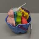 hahaland Beach Toys for Toddlers 1-3 - Sand Toys for Toddlers 1-3, Baby Bucket Rake Shovel Set, Bath Water Outdoor Toy for Boys Girls, Sandbox Toy for 1 Year Old Toddler Toys Age 1-2