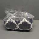 Homemate Heated Blanket Electric Throw - 50x60 Heating Blanket with 10 Fast Heat Levels 8 Hours Auto Off Soft Cozy Flannel Over-Heated Protection ETL Certification Keep Warming in Home (Grey Geometry)