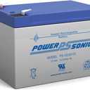 Powersonic PS-12120F2-12 Volt/12 Amp Hour Sealed Lead Acid Battery with F2 Terminals