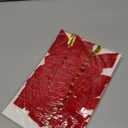 24 Pcs Red Small Velvet Christmas Bows for Christmas Tree, Wreath, Gift Wrapping, Crafts, Wedding, Party, Twist Tie Bows for Treat Bag Bakery Candy Bags, Home Decor 1" W,3.5 x 3.5 inch