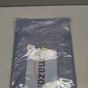 ZeeMart Basic Linen Textured Table Cloth, 52 x 70 Inch Dusty Blue, Farmhouse Style Rust Rectangle Tablecloth, Wrinkle Resistant Washable Heavy Weight TableCloths