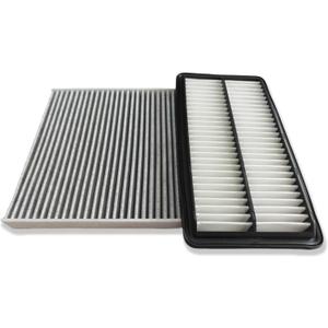 2 x Engine and Cabin Air Filter Kit Fit for 2016-2022 Pilot, 2017-2025 Ridgeline, 2019-2025 Passport, 2016-2020 MDX 3.0L/3.5L (80292-T0G-A01 WA10339)