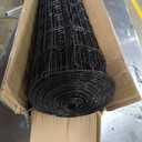 5'x50' Hardware Cloth 19 Gauge Black Vinyl Coated Welded Fence Mesh for Home and Garden Fence and Home Improvement Project