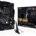 ASUS TUF Gaming B550-PLUS WiFi II AMD AM4 (3rd Gen Ryzen) ATX Gaming Motherboard (PCIe 4.0, WiFi 6, 2.5Gb LAN, BIOS Flashback, USB 3.2 Gen 2, Addressable Gen 2 RGB Header and Aura Sync)