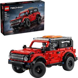 LEGO Technic Ford Bronco Kids Toy Car - Building Toy for Boys and Girls, Ages 10+ - Car Model Kit - Makes a Cool Birthday Gift for Kids - Authentic Ford Bronco Trim & Details - 42213