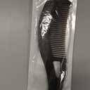 Dandruff Comb Fine Tooth Scalp Detox Comb Lice for Women, Men & Kids Stainless Steel Scalp Detoxing, Sweep & Massage Hair Brush Tool for Hair Care (Brown)