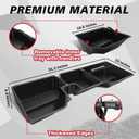 VaultsOnWheels Under Seat Storage Box Fit for Dodge Ram 1500 2026 2025-2019 Crew Cab Accessories, Console Organizer Truck Tool Box Custom Fit Detachable Underseat Organizer (Not for Classic Model)