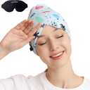 Migraine Relief Cap, Beach Style | Reusable, Hot & Cold Therapy, Odorless Gel Ice Head Wrap, For Tension, Stress, Sinus & Headache
