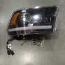 Partsam Full LED Headlights Assembly Compatible with 2009-2018 Ram 1500 2500 3500, DOT Approved Dual Projector Assembly Pair with Start Animation DRL Sequential Turn Signal Hi/Low Beam 6500K 12V IP67 (Black)